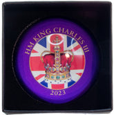 Deluxe Domed Paperweights - Crown - Coronation Collection